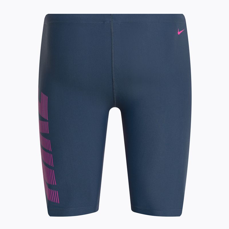 Pánské  plavky Nike Rift Jammer šedo-černé NESS9052 2