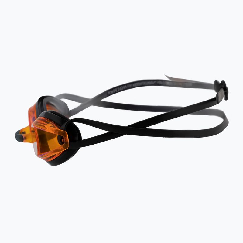 Dětské plavecké brýle Nike REMORA MIRROR JUNIOR černo-oranžové NESS6156 3