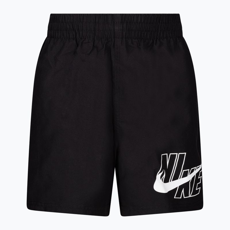 Dětské plavecké šortky Nike Logo Solid Lap černé NESSA771-001
