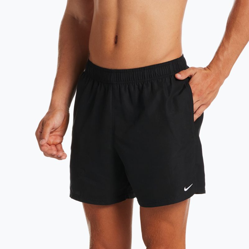 Pánské plavecké šortky Nike Essential 5" Volley černé NESSA560-001