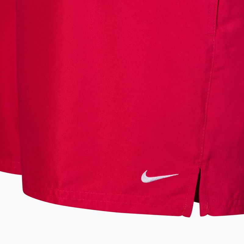 Pánské plavecké šortky Nike Essential 5" Volley červené NESSA560-614 5