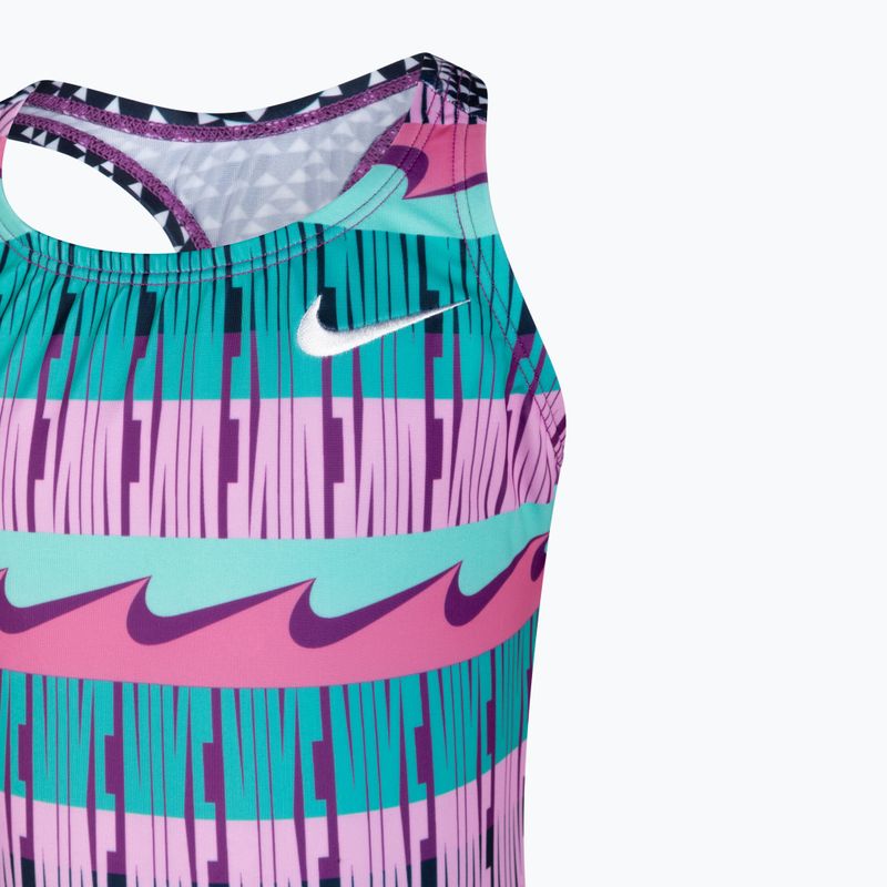 Dětské jednodílné plavky Nike Clash v barvě NESSA735-672 3