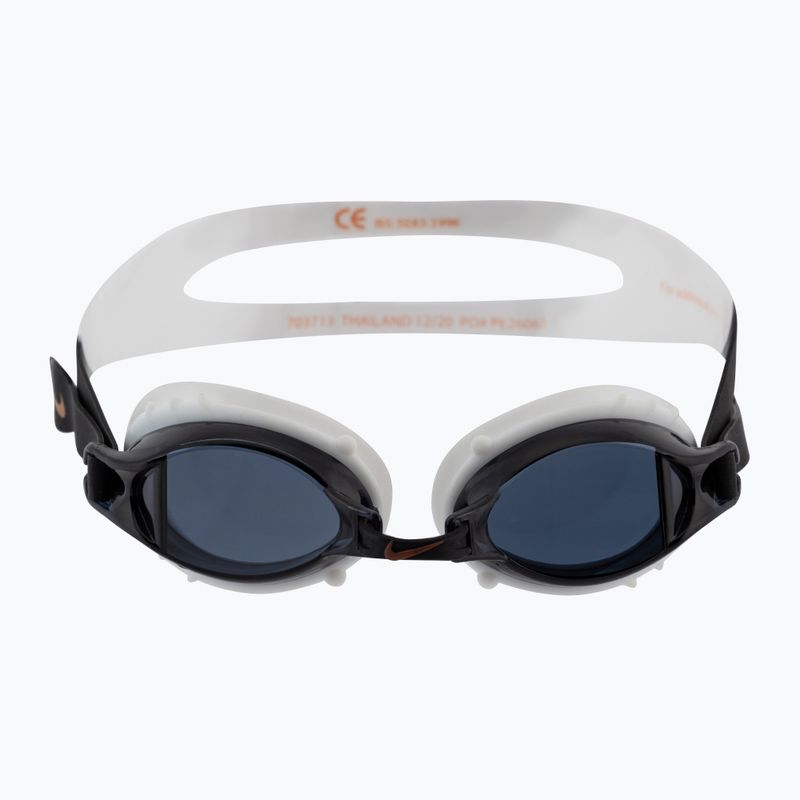 Dětské plavecké brýle Nike CHROME JUNIOR černobílé NESSA188-014 2
