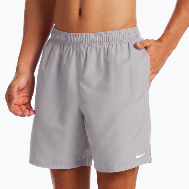 Pánské plavecké šortky Nike Essential 7" Volley šedé NESSA559-079 4