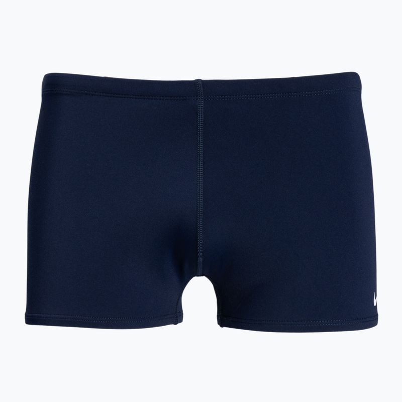 Pánské plavecké boxerky Nike Hydrastrong Solid Square Leg midnight navy NESSA002-440