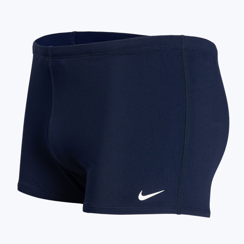 Pánské plavecké boxerky Nike Hydrastrong Solid Square Leg midnight navy NESSA002-440 3