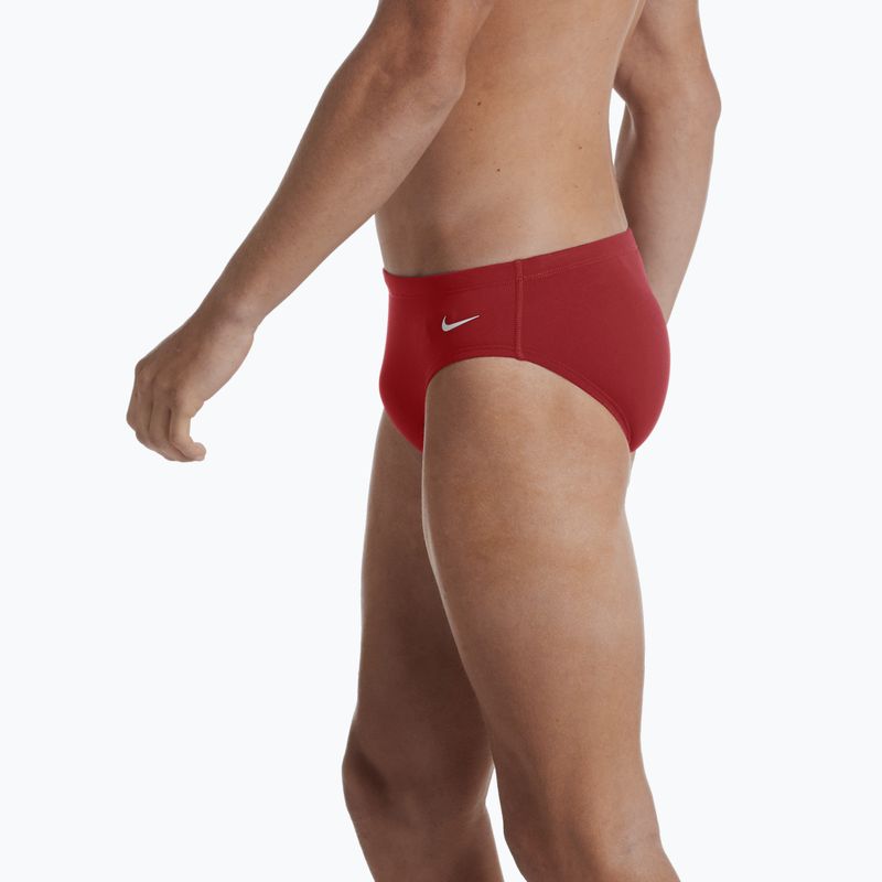 Pánské plavky Nike Hydrastrong Solid Brief červené NESSA004-614 8