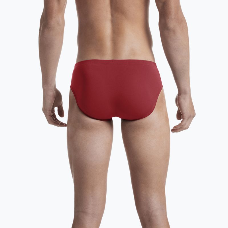 Pánské plavky Nike Hydrastrong Solid Brief červené NESSA004-614 9