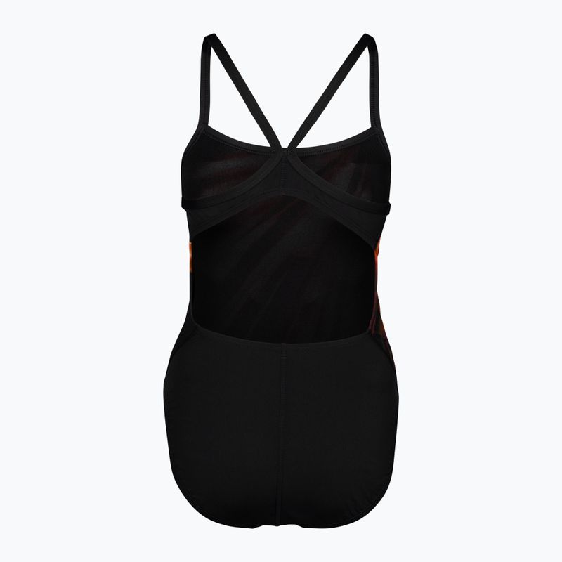Dámské jednodílné plavky Nike Spectrum černo-červené NESSA014-614 2