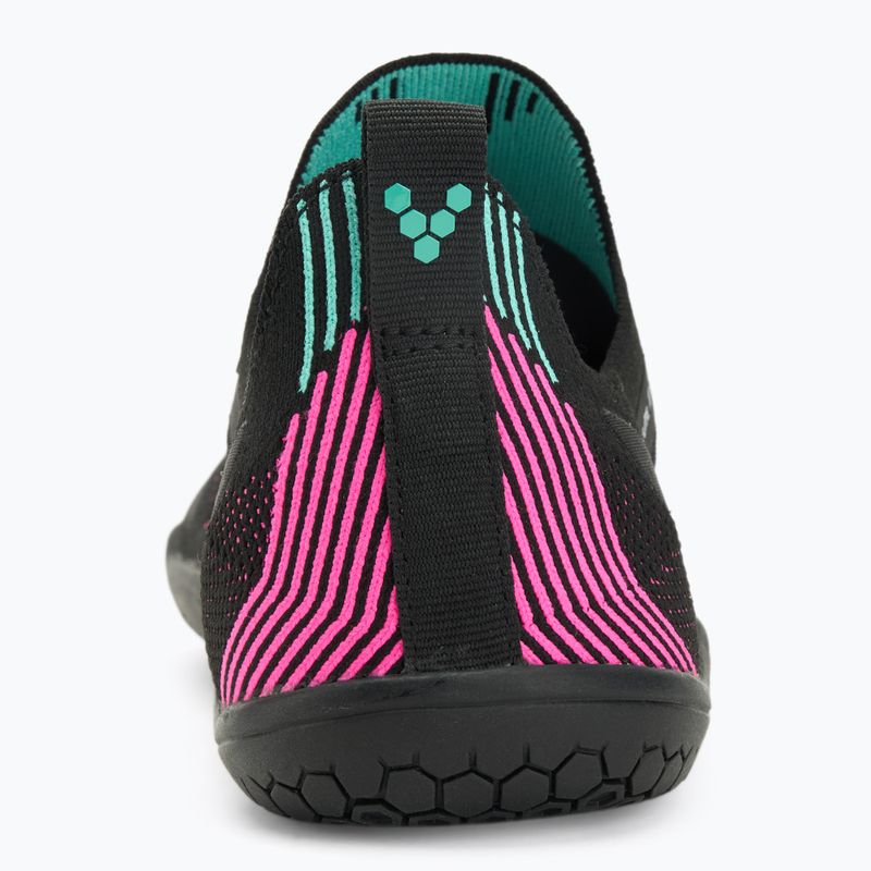 Dámské barefoot boty Vivobarefoot Primus Lite Knit obsidian/ vibrant pink 6