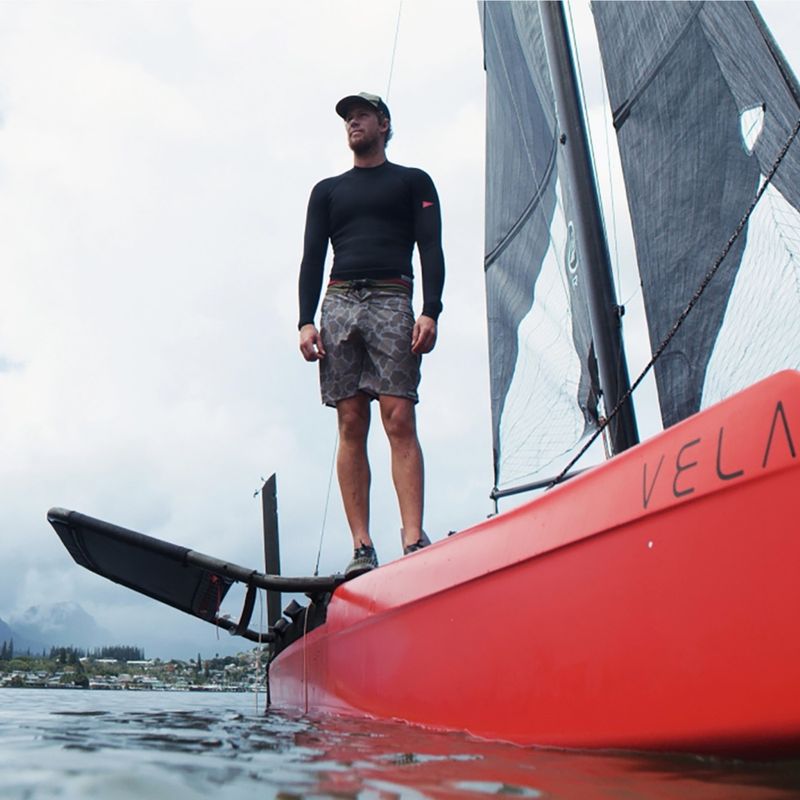 Pánské  barefoot boty Vivobarefoot Ultra III JJF obsidian/red 8