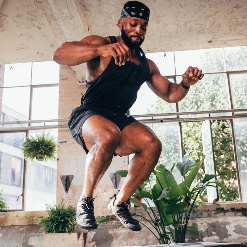 Pánské barefoot boty Vivobarefoot Motus Strength obsidian/grey 9