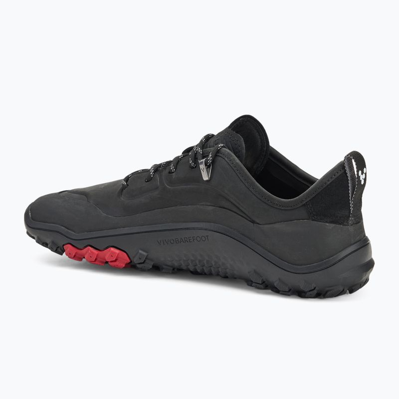 Pánské barefoot boty Vivobarefoot Tracker Leather Low obsidian 3
