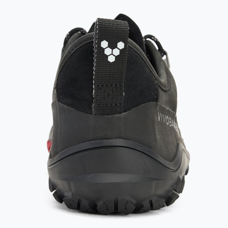 Pánské barefoot boty Vivobarefoot Tracker Leather Low obsidian 7