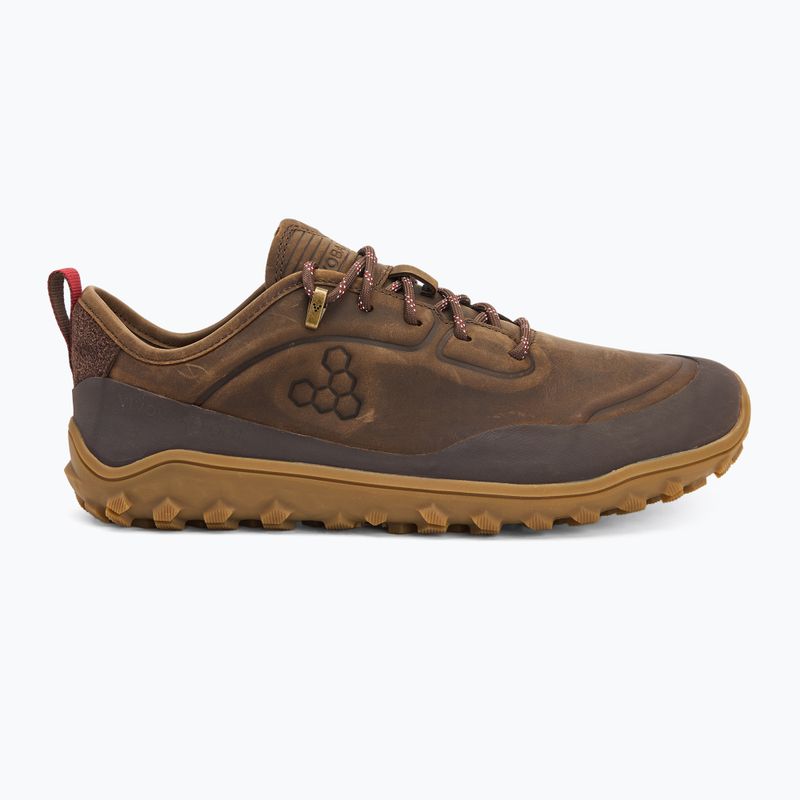 Pánské barefoot boty Vivobarefoot Tracker Leather Low bracken 2