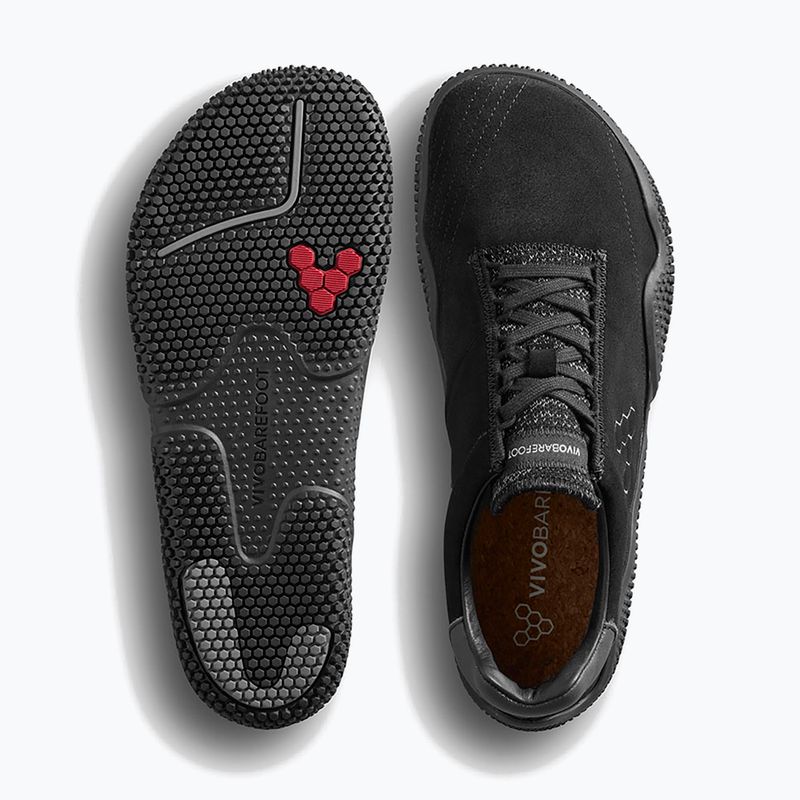 Pánské barefoot boty Vivobarefoot Motus Studio Lth obsidian 5