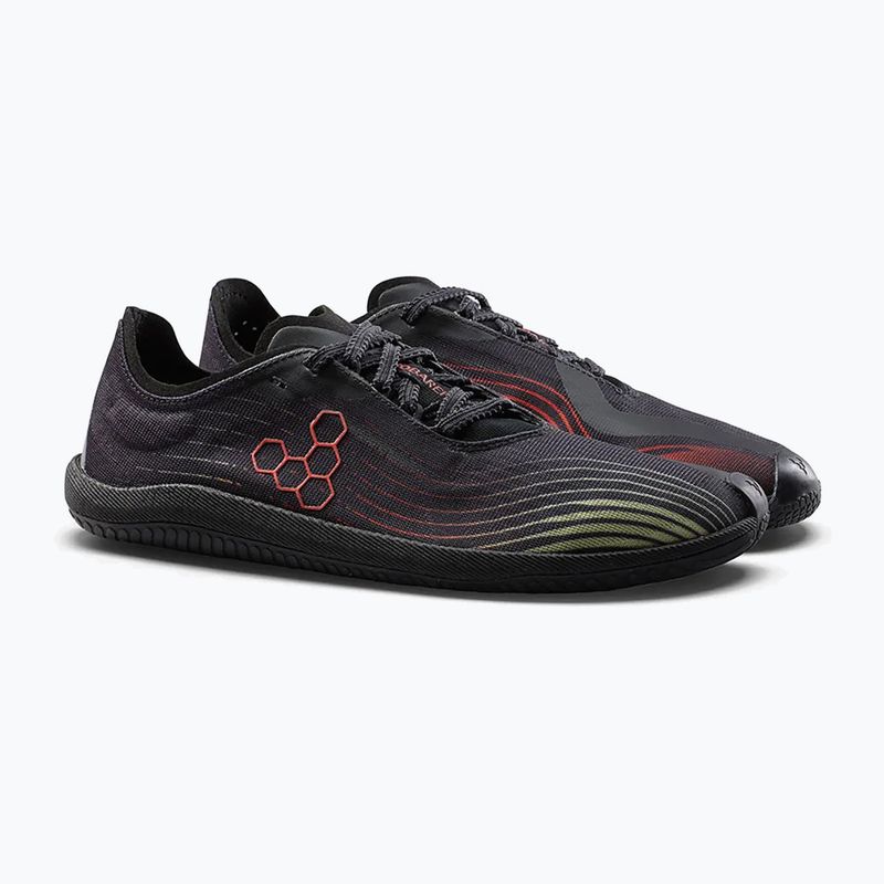 Pánské barefoot boty Vivobarefoot Primus Flow obsidian/cherry tomato 3