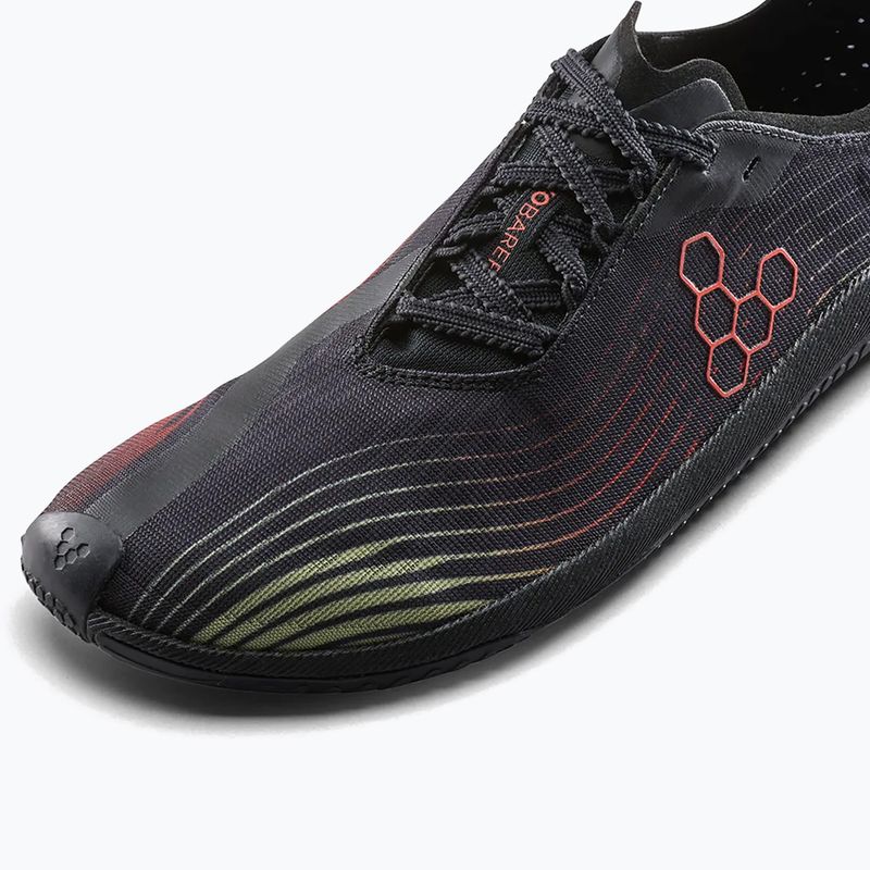Pánské barefoot boty Vivobarefoot Primus Flow obsidian/cherry tomato 6