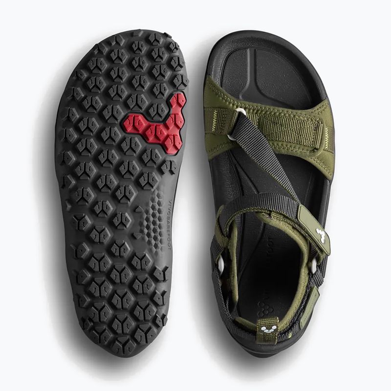 Dámské barefoot sandály Vivobarefoot Tracker Ora dark olive 5