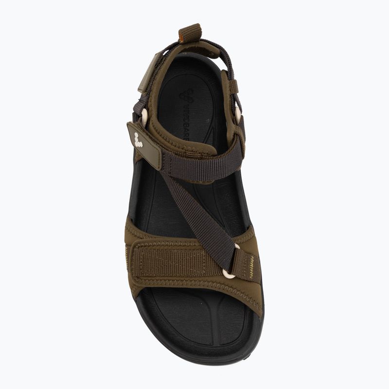 Dámské barefoot sandály Vivobarefoot Tracker Ora dark olive 5