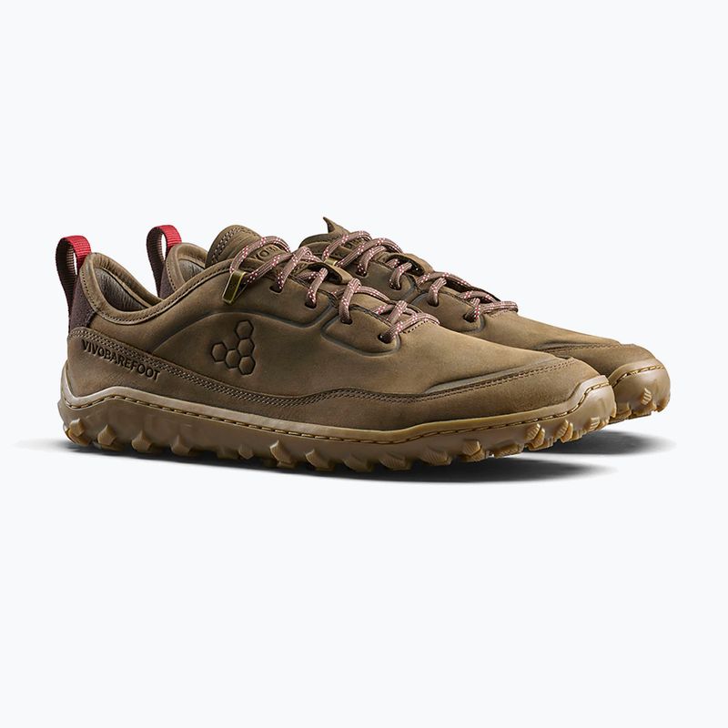 Pánské barefoot boty Vivobarefoot Tracker Leather Low bracken 3