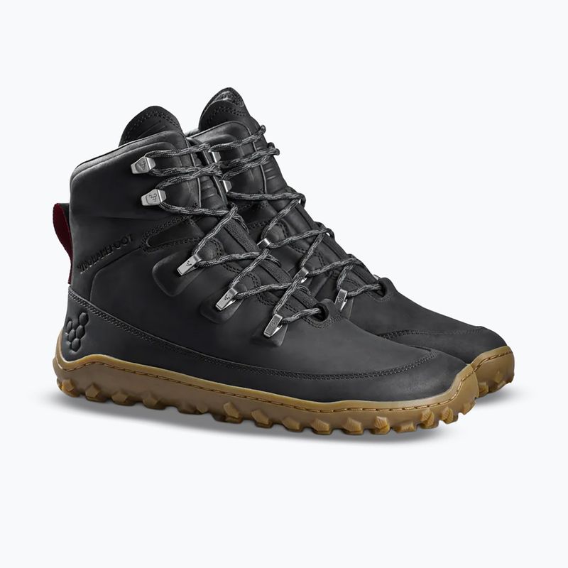 Pánské barefoot boty Vivobarefoot Tracker Leather obsidian 3
