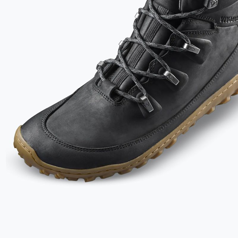 Pánské barefoot boty Vivobarefoot Tracker Leather obsidian 6