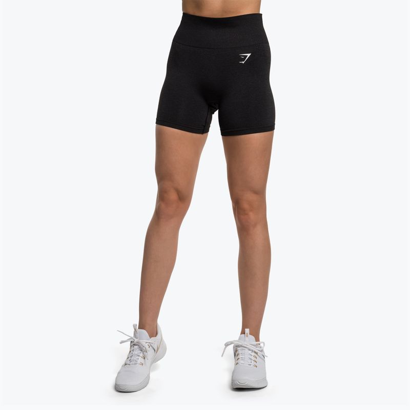 Dámské tréninkové šortky Gymshark Vital Seamless black marl