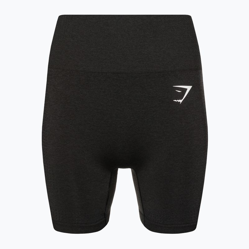 Dámské tréninkové šortky Gymshark Vital Seamless black marl 5