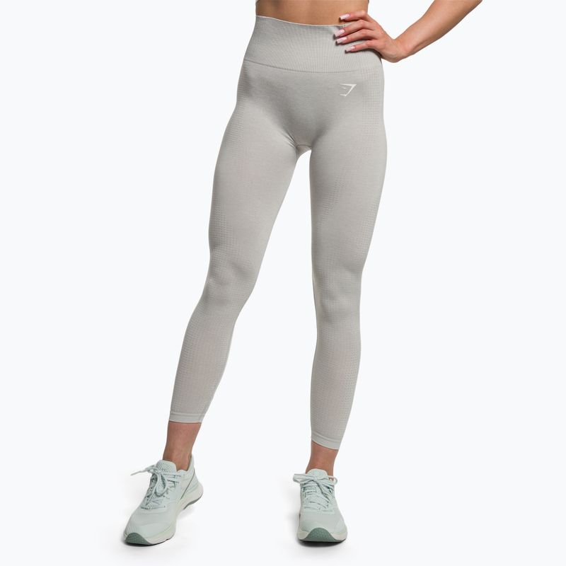 Dámské tréninkové legíny Gymshark Vital Seamless light grey marl