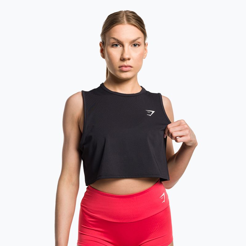 Dámské tílko Gymshark Training Crop Tank black