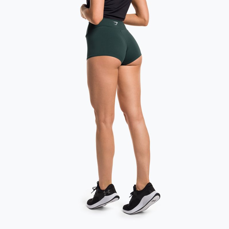Dámské tréninkové šortky Gymshark Training Quad obsidian green 3