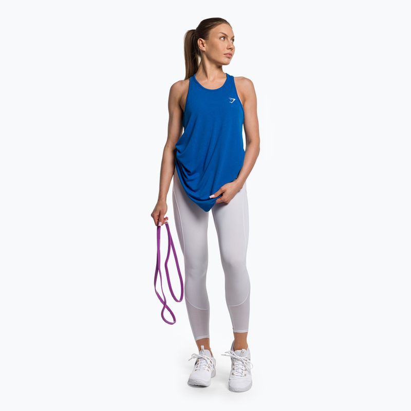 Dámské tílko Gymshark Training Oversized Tank top sprint blue 2