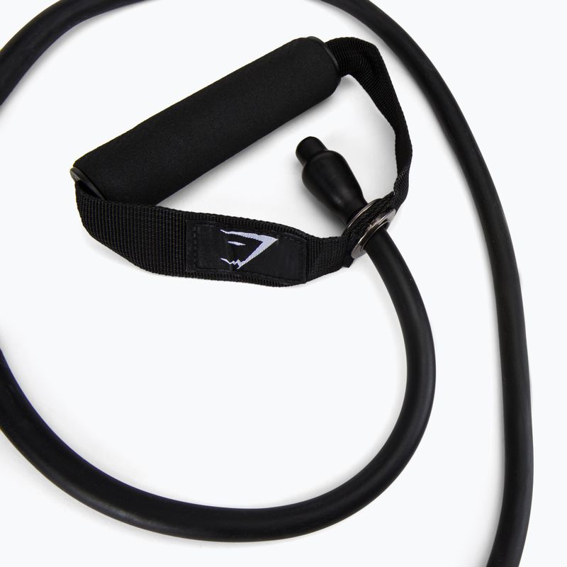 Gymshark cvičební expandér Medium Resistance Tubes černý 2