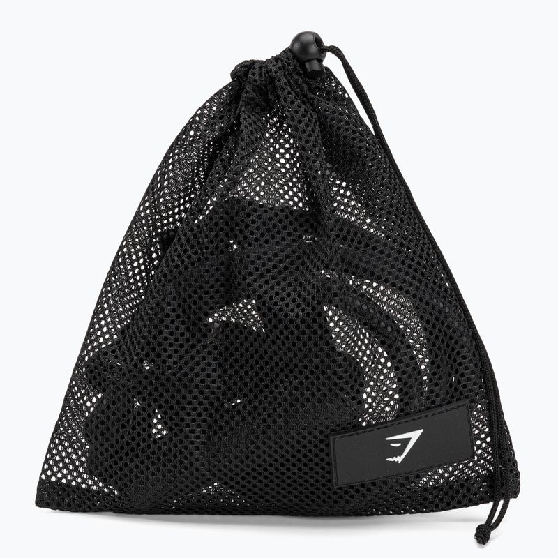 Gymshark cvičební expandér Medium Resistance Tubes černý 4