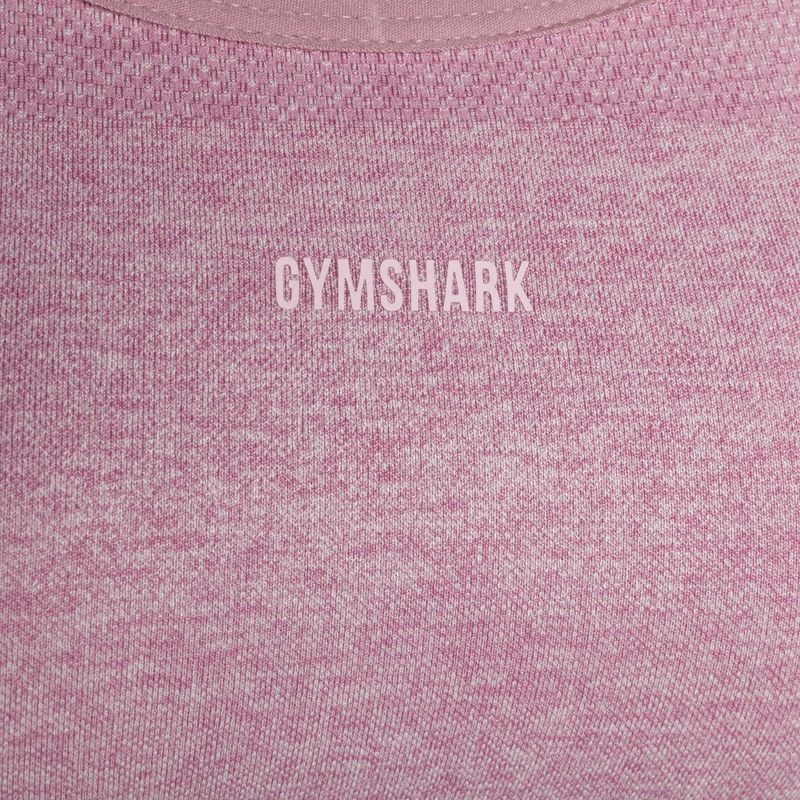 Gymshark Flex Strappy Sportovní fitness podprsenka fialová 7