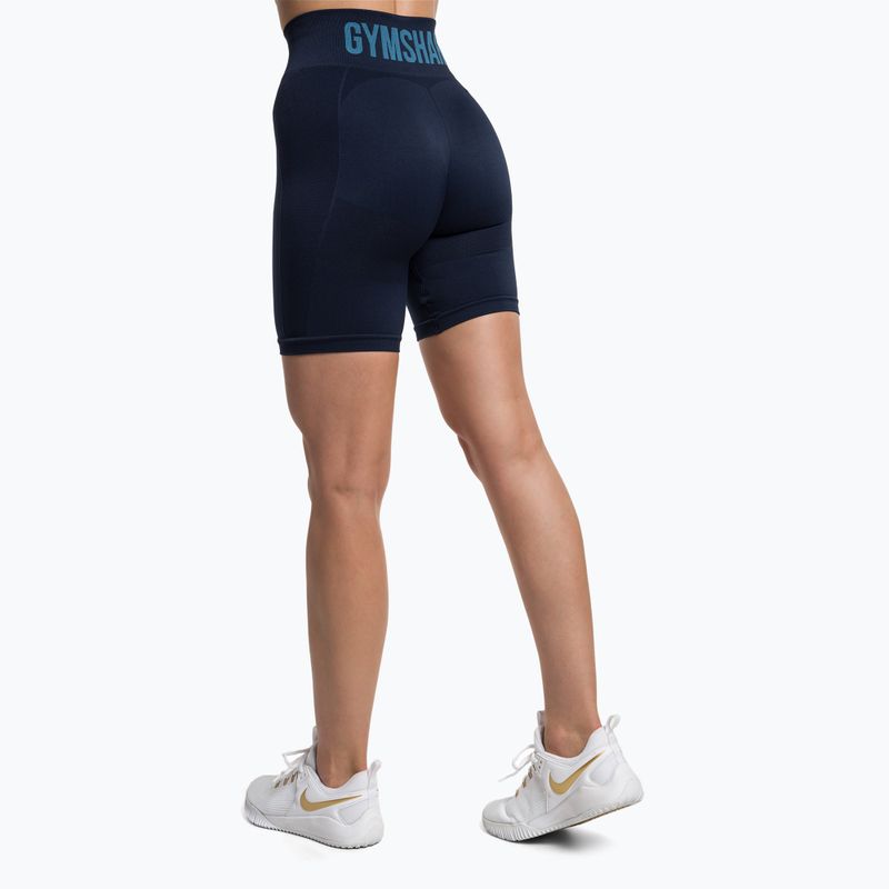 Dámské tréninkové šortky Gymshark Flex Cycling navy blue 3