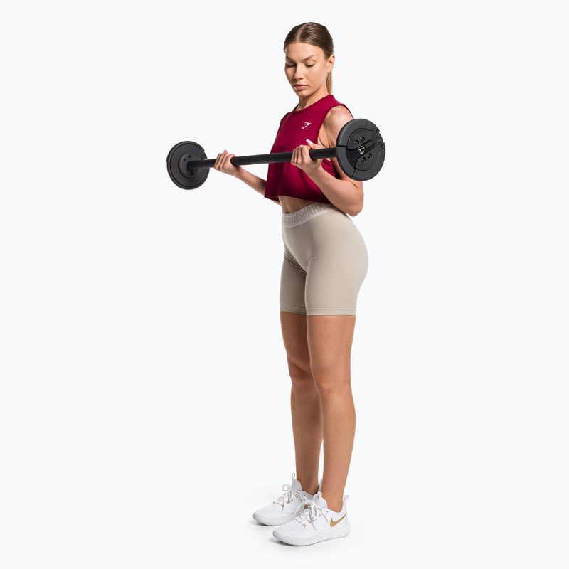 Dámské cyklistické tréninkové šortky Gymshark Fit pebble grey 2