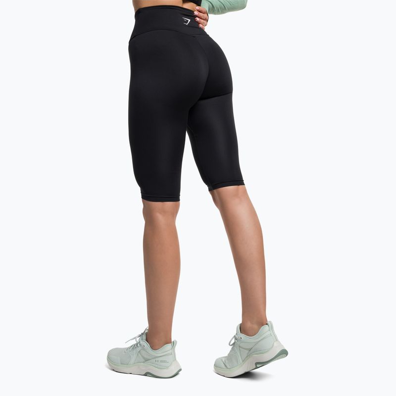 Dámské legíny Gymshark Training Cropped black/white 3