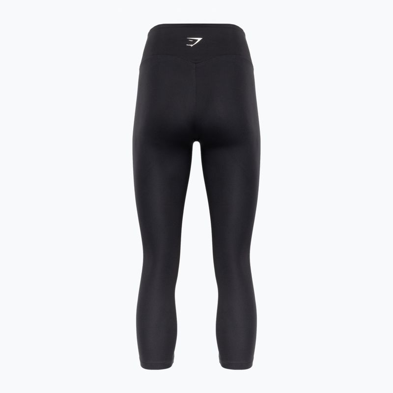 Dámské fitness legíny  Gymshark Training 7/8 black 2