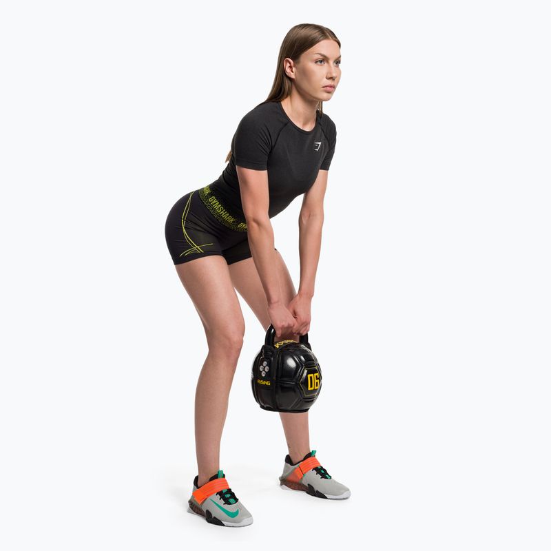 Dámské tréninkové tričko Gymshark Vital Seamless black/marl 2