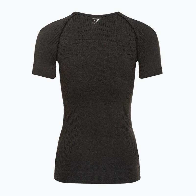 Dámské tréninkové tričko Gymshark Vital Seamless black/marl 6