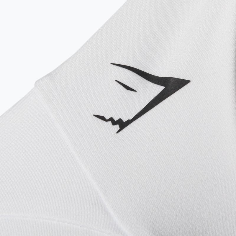 Gymshark Racer Back Training Sportovní fitness podprsenka bílá 8