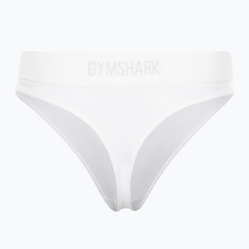 Dámské tréninkové legíny Gymshark Seamless High Rise white 2