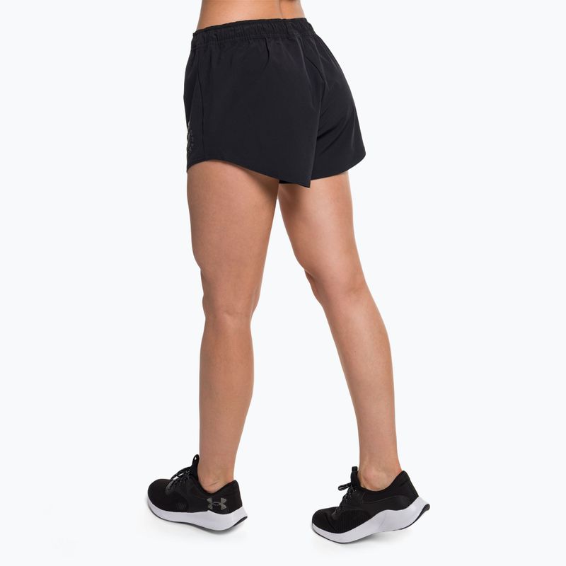 Dámské tréninkové šortky Gymshark KK Twins Woven black 3