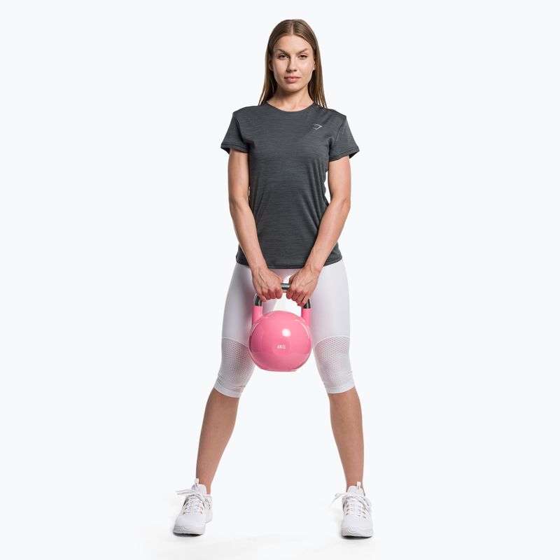 Dámské tréninkové tričko Gymshark Running Top SS dark/grey 2