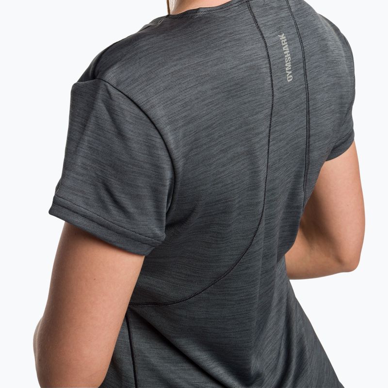 Dámské tréninkové tričko Gymshark Running Top SS dark/grey 4