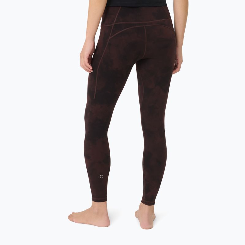 Dámské tréninkové legíny Sweaty Betty Super Soft Yoga brown 3