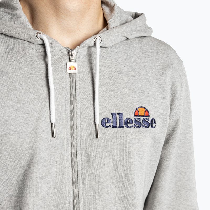 Ellesse Briero pánská tréninková mikina šedá marl 3