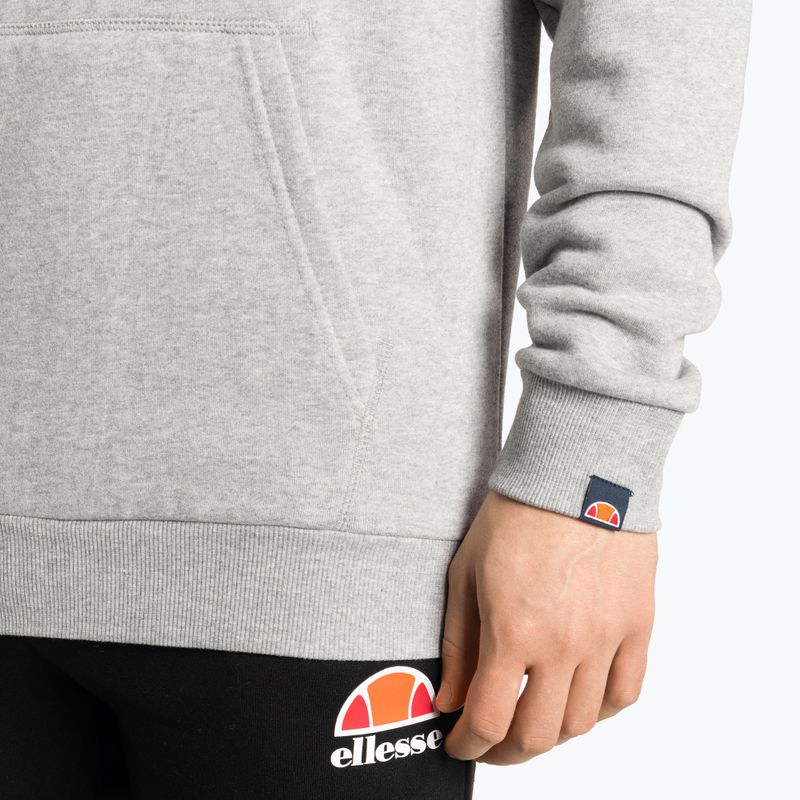 Ellesse pánská tréninková mikina Dahryl Oh Hoody grey marl 4